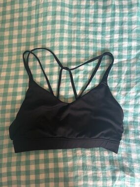 Old Navy Black Strappy Sports Bralette